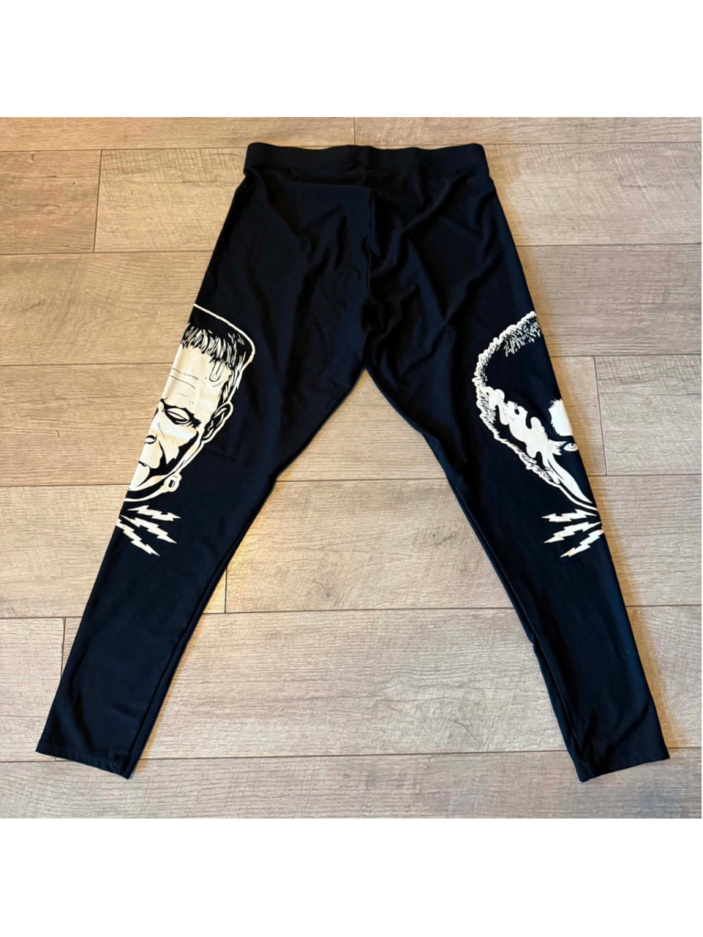 Universal Studios Monsters Women's Leggings Size 0 Black White